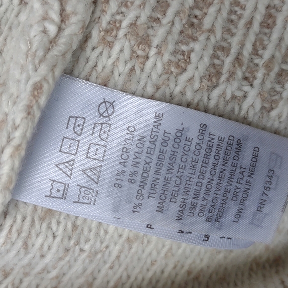 Between You & Me Tan Raglan Sleeve Sweater M - Picture 5 of 9